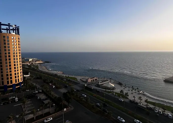 برج داماك جده شقه مطله على البحر Damac Aljawhara Tower Jeddah