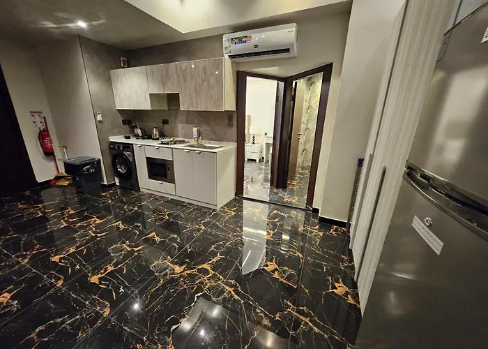 Suger Suite Sea View جناح سطح القمر اطلاله بحريه